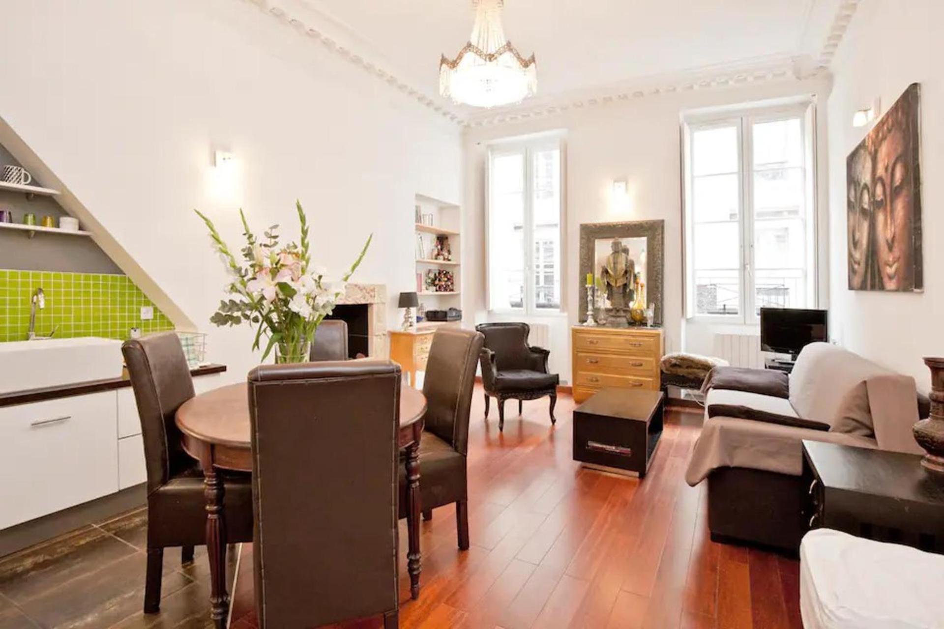 Romantic Apartment Near Le Marais Paris Exterior foto